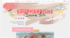Desktop Screenshot of gourmandisme.com
